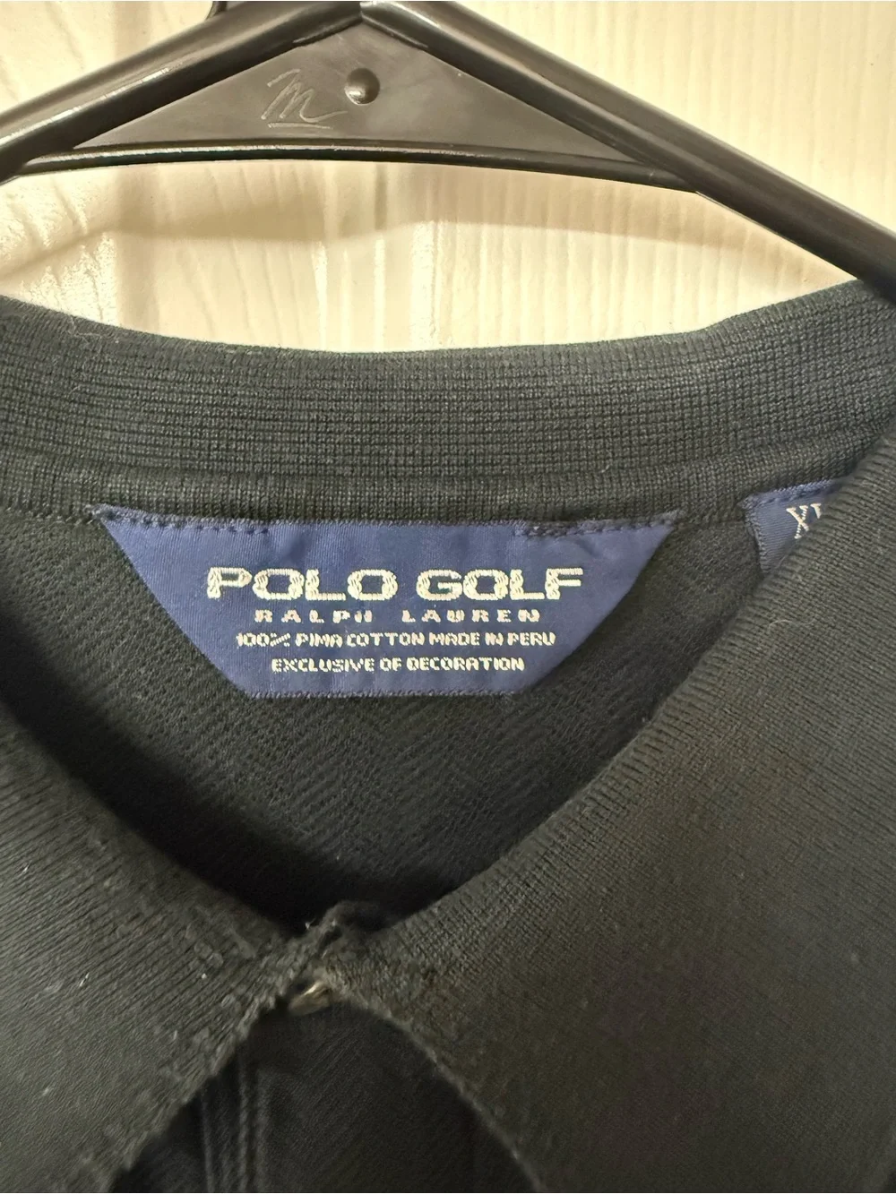 Polo Golf Ralph Lauren navy blue Short-Sleeve shirt XL (sku0120)